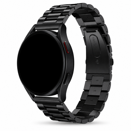 Samsung Galaxy Watch Classic Link Schakelband Zwart, weergave bij een Samsung Galaxy Watch