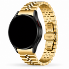 Samsung Galaxy Watch Jubilee Schakelband Goud, weergave bij een Samsung Galaxy Watch