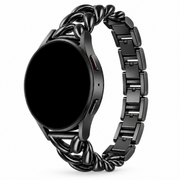 Samsung Galaxy Watch V-Schakelband Zwart, weergave bij een Samsung Galaxy Watch